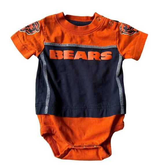 NFL CHICAGO BEARS INFANT ONSIE - Baby 0-3 MONTHS - Picture 1 of 4
